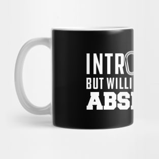 Abseiling - Introverted but willing to discuss abseiling Mug